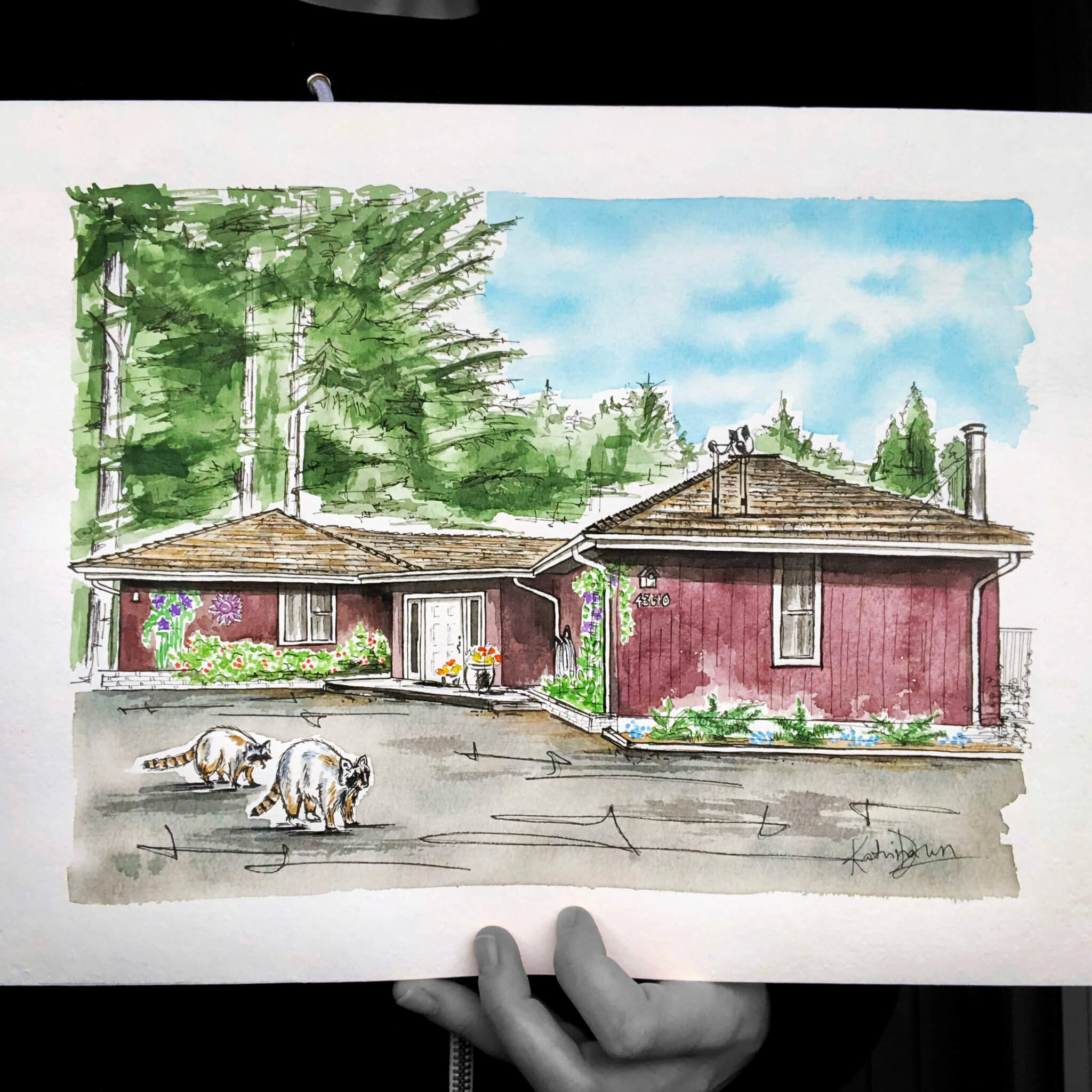 Chilliwack Mountain Home Portrait