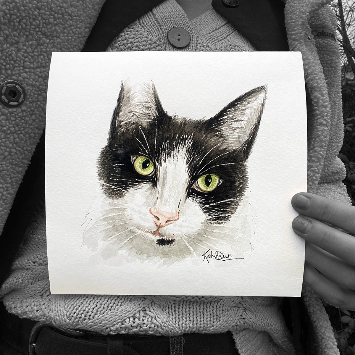 Tuxedo Cat Freddy